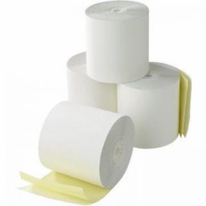PACK X50 ROLLOS PAPEL DOBLE OBRA QUÍMICO 76 MM X 30 M